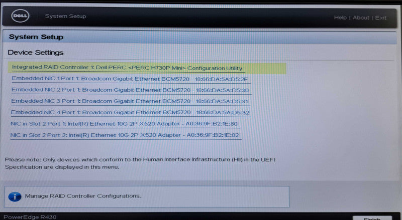 Dell R430 1U 4x 3.5" | 1x Xeon E5-2690 v3 @2.60GHz, 64GB DDR4, H730P Mini