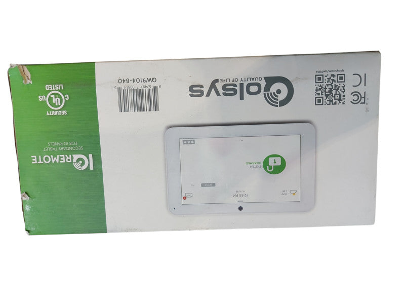 QOLSYS QW9104-840 IQ Remote Secondary Tablet -New