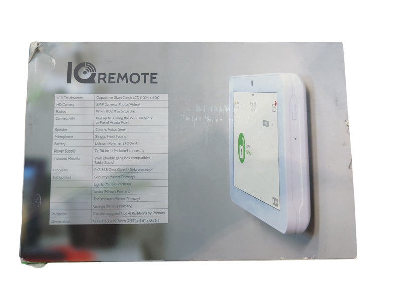 QOLSYS QW9104-840 IQ Remote Secondary Tablet -New