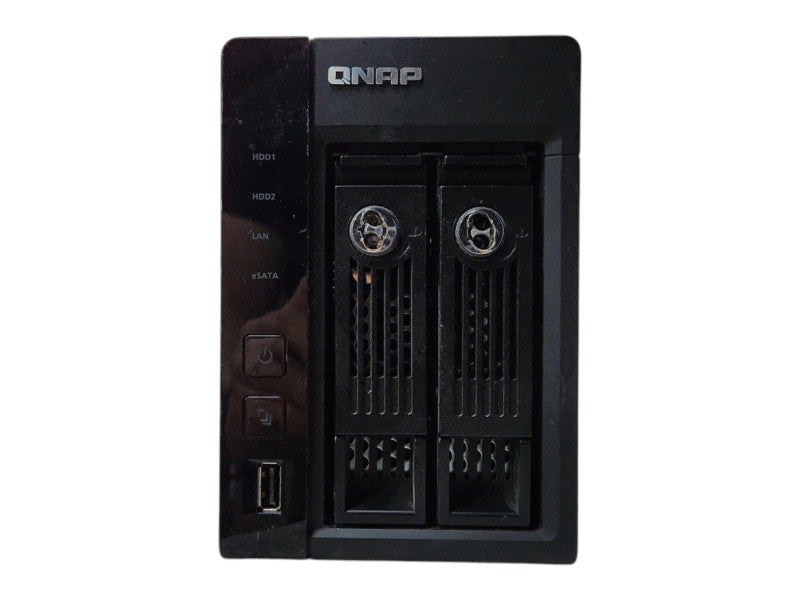 QNAP NAS TS-269L, 2-Bays NAS w/ 2x 2TB HDDs, No Power Adapter