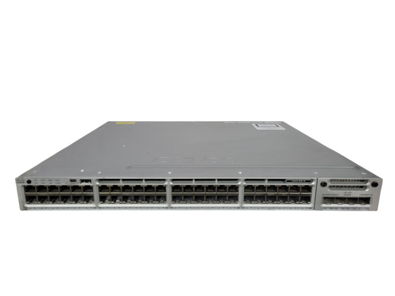 Cisco WS-C3850-48T-E, 48 Port Managed Network Switch, C3850-NM-4-10G !