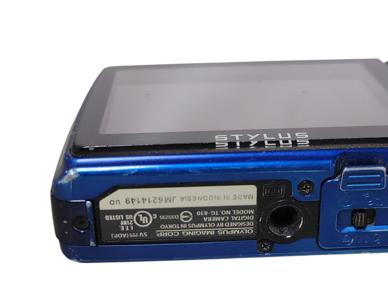 Olympus Stylus Tough TG-830 Digital Camera, No SD Card, READ _