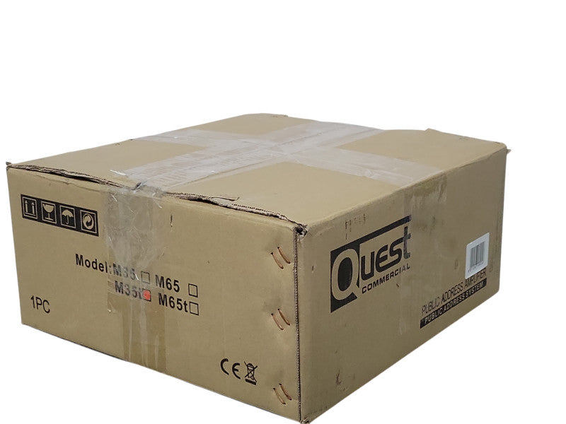 Open-Box Quest commercial Public Address Amplifier M35t _
