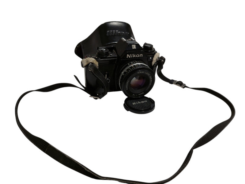 Vintage Nikon EM 35mm Camera CF-11 Case  Made in Japan  =