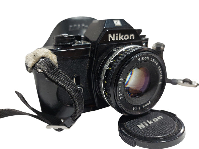 Vintage Nikon EM 35mm Camera CF-11 Case  Made in Japan  =