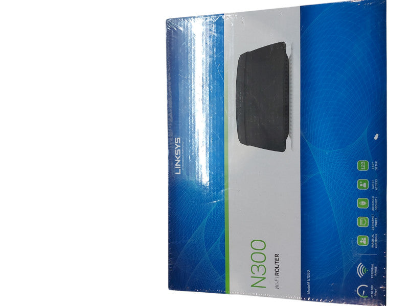 LINKSYS E1200 N300 Wi-Fi Wireless Router - New