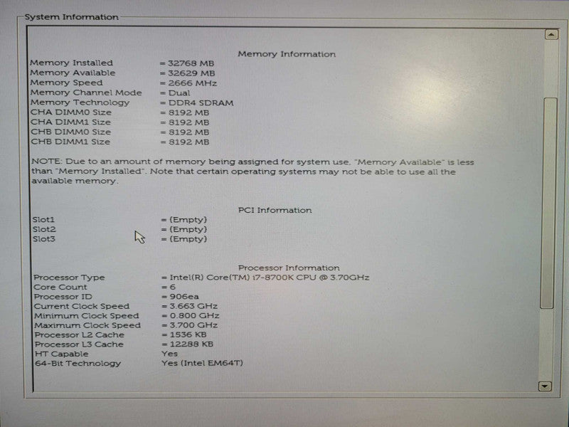 Dell Precision R3930 Rack 1U 4x2.5", i7-8700K, 32GB DDR4 2x 256GB NVMe !
