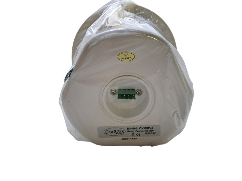 Convex Audio CVSP42 Loud Speaker | 25/70V Ceiling Speaker 4" Coaxial