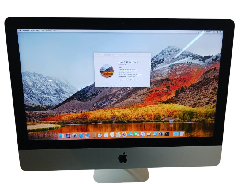 Apple iMac 21.5” (2017) A1418 Core i5-7500 3.40GHz 8GB RAM 1TB HDD