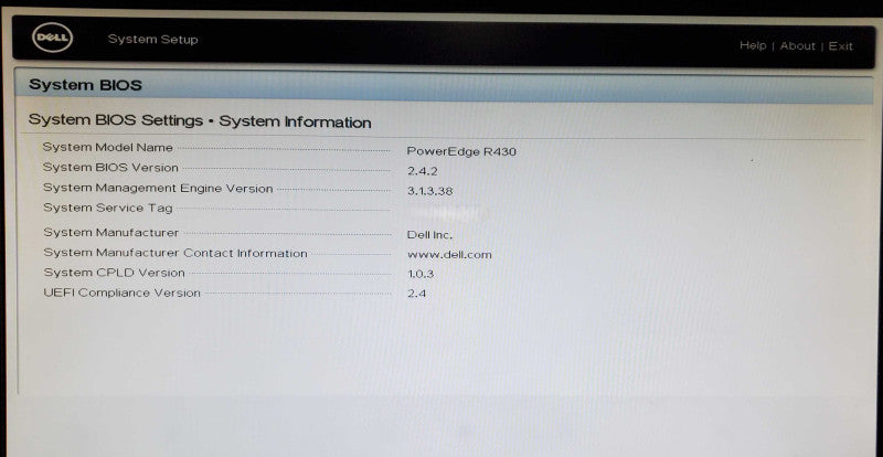Dell PowerEdge R430 2x Xeon E5-2623 v4 64GB DDR4 H330 Mini - No HDD