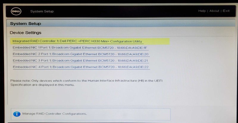 Dell PowerEdge R430 2x Xeon E5-2623 v4 64GB DDR4 H330 Mini - No HDD
