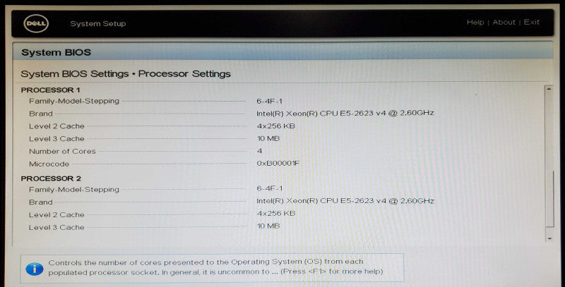 Dell PowerEdge R430 2x Xeon E5-2623 v4 64GB DDR4 H330 Mini - No HDD