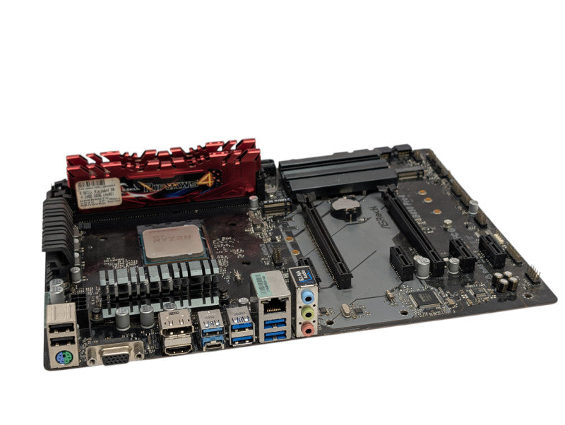 ASRock B450 Pro4 With AMD Ryzen 5 3600 16GB RAM Combo  -