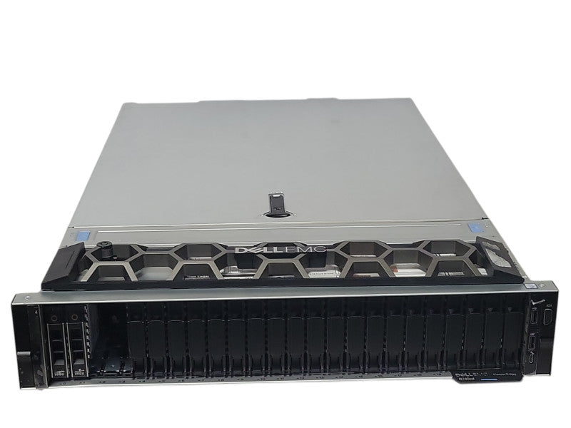 Dell PE R740xd 2x Gold 6140 2.30GHz 128GB DDR4 H740P 2x 1.92TB SAS SSDs _