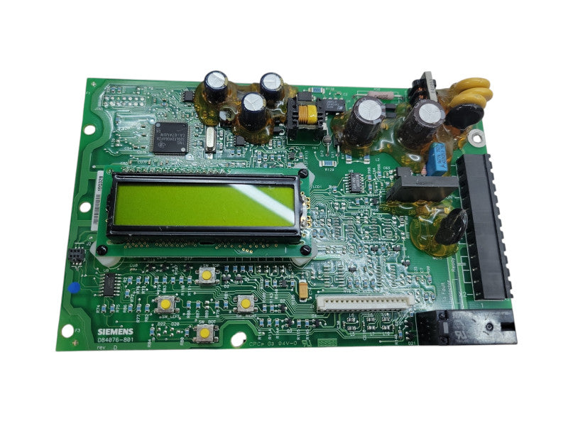 Siemens Logic Board Elevator Starter D84076-801 rev D  %