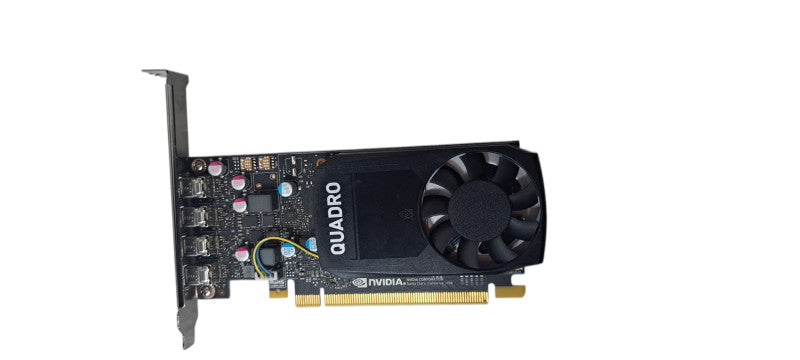Nvidia Quadro P600 2GB GDDR5 (Mini DPx4) Std. Profile Video Graphics