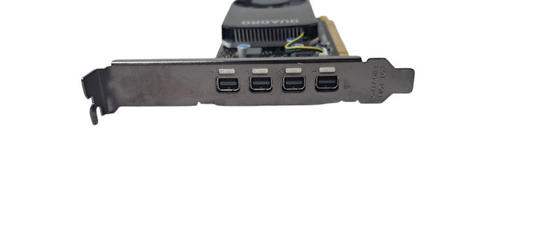 Nvidia Quadro P600 2GB GDDR5 (Mini DPx4) Std. Profile Video Graphics
