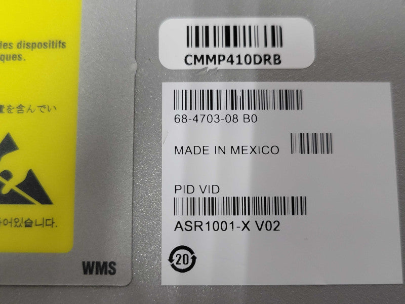 CISCO ASR1001-X 6-PORT Gigabit SFP ROUTER 5Gbps throughput, 2x PSU _