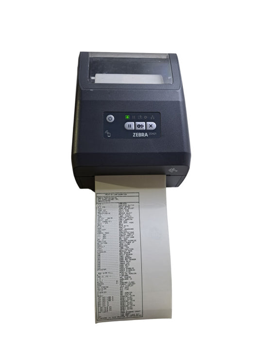 Zebra ZD421 Direct Thermal 4" Printer USB 203 DPI | ZD4A042-D01M00EZ