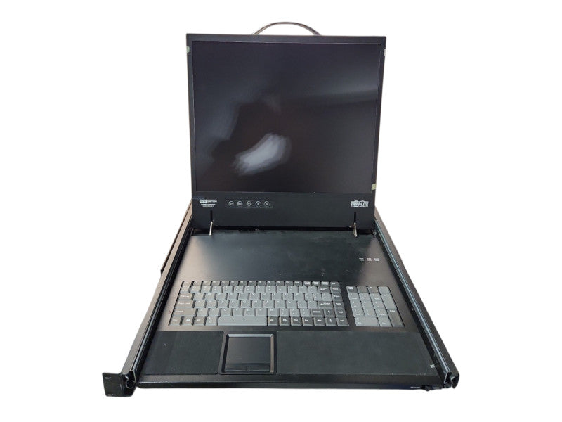 Tripp Lite B070-008-19-IP 8 Port IP KVM Rack Console Switch 19" LCD Monitor