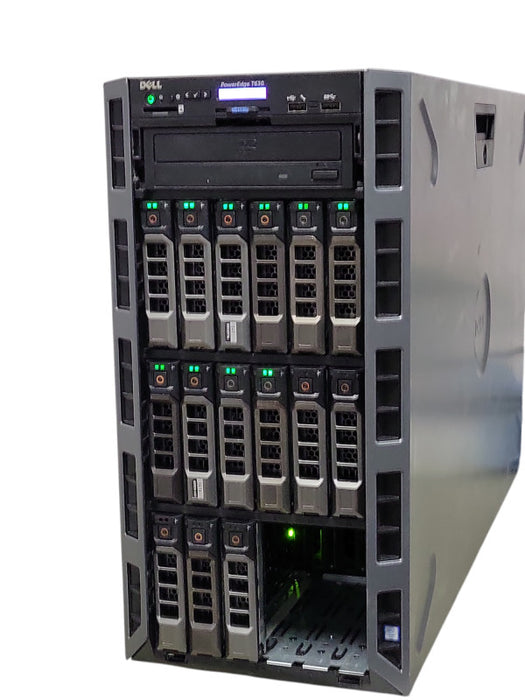 DELL PE T630, 2x Xeon E5-2680v4 2.40GHz, 128GB DDR4, 10x 4TB HDD, H730P _