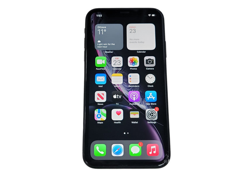 Apple iPhone XR - 64GB - Space Gray [A1984 | Read] (
