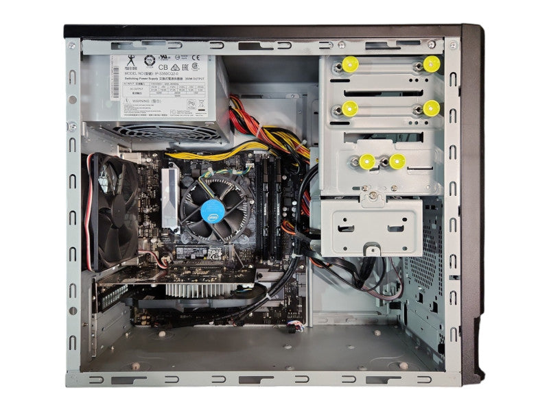 Custom PC, ASUS PRIME H370M-PLUS, i5-9400, 32GB DDR4, 256GB NVMe, 1050Ti