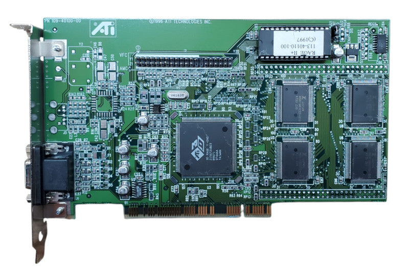 ATI 3D RAGE II + DVD 4MB PCI Graphics Card - 1x VGA