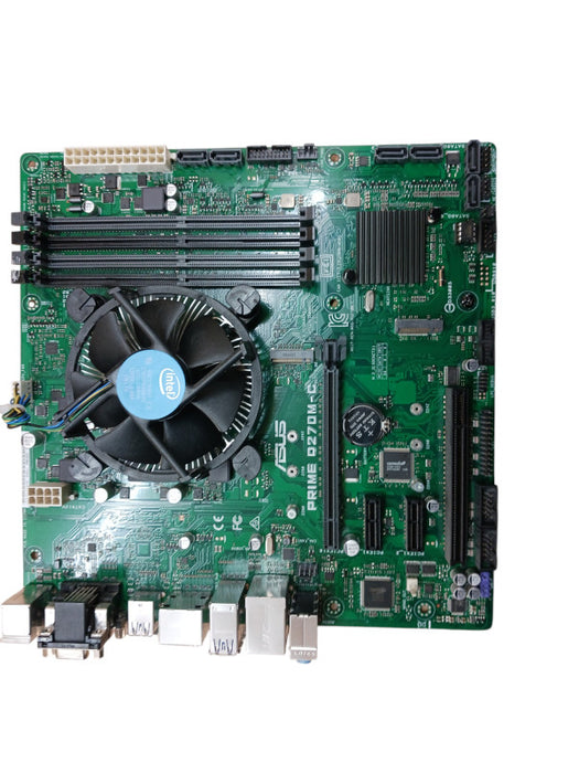 ASUS Prime Q270M-C Motherboard Intel LGA1151 & CPU Cooler
