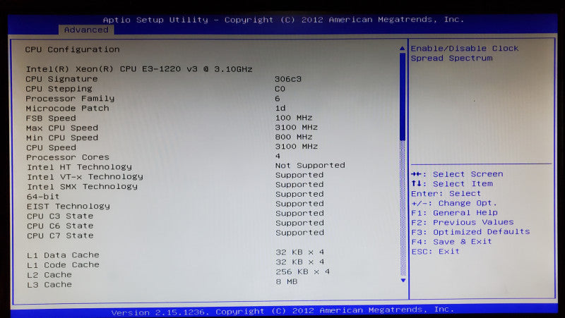 Supermicro X10SLL-F Xeon E3-1220 v3 8GB DDR3 LSI MegaRAID - No HDD