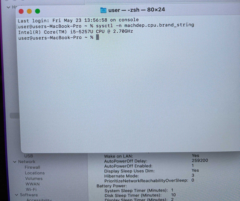 Apple MacBook Pro Retina 13" Early 2015 i5-5257U@2.7GHz 8GB RAM 128GB SSD