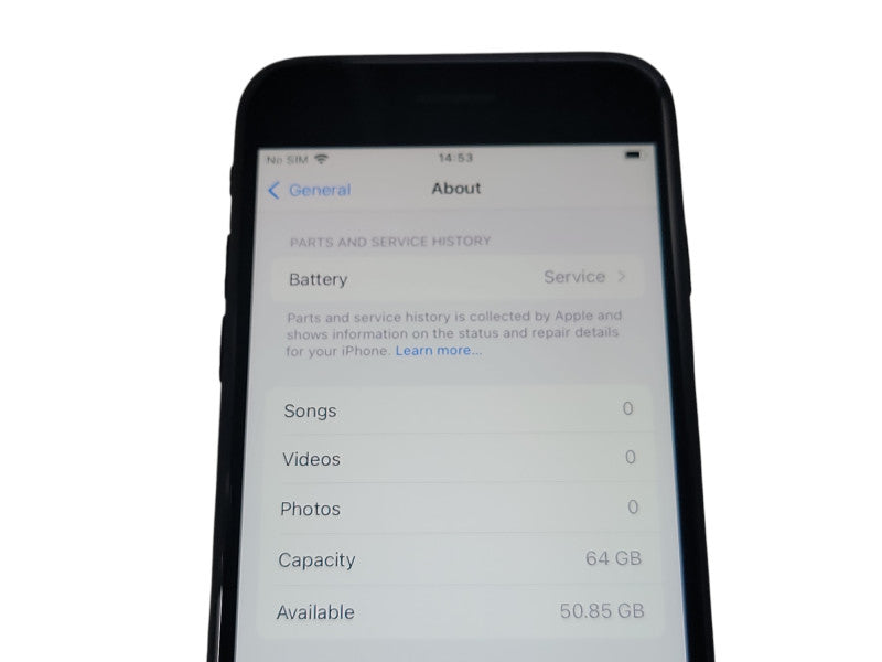 Apple iPhone SE 2 - 64GB - Space Gray [A2275] (