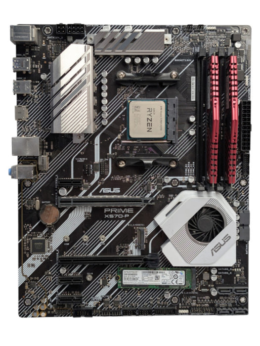 ASUS PRIME X570-P Ryzen 5 PRO 3400G 16GB RAM & 256GB NVMe Combo  -