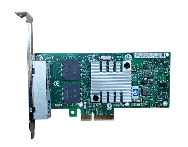 HP NC365T 593743-001 Quad Port 1Gb Network Adapter