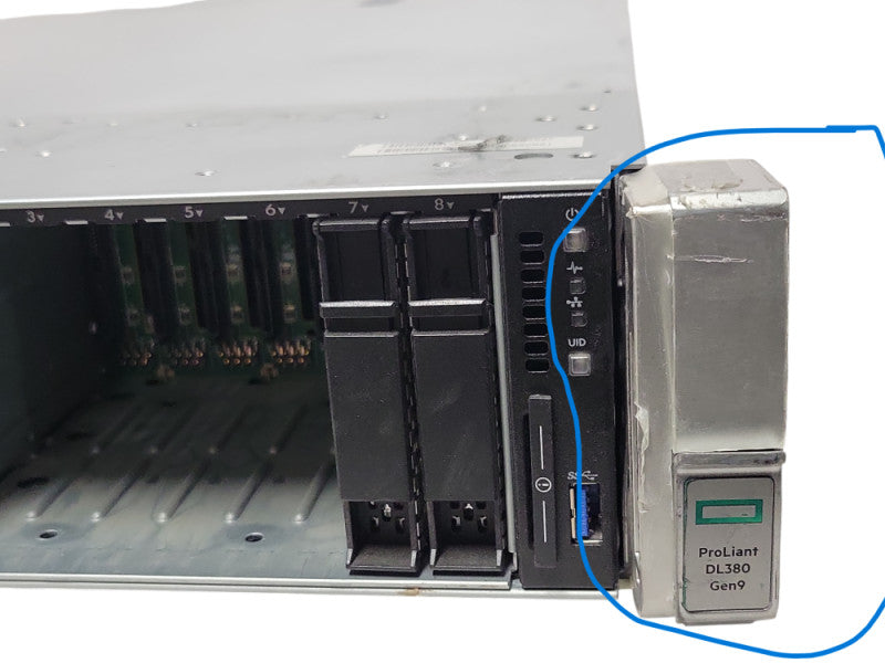HP DL380 Gen9 2U, 2x Xeon E5-2630v4 2.20GHz, 16GB DDR4, P440ar, 2x 800W _