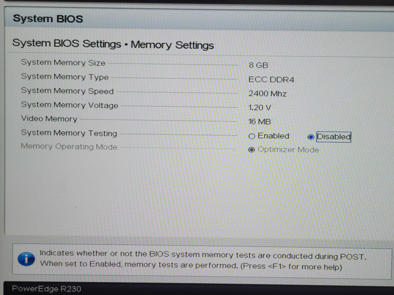 Dell PE R230 Xeon E3-1220v6 3.00GHz, 8GB DDR4 PERC S130 2x 3.5" Bays 1x PSU _