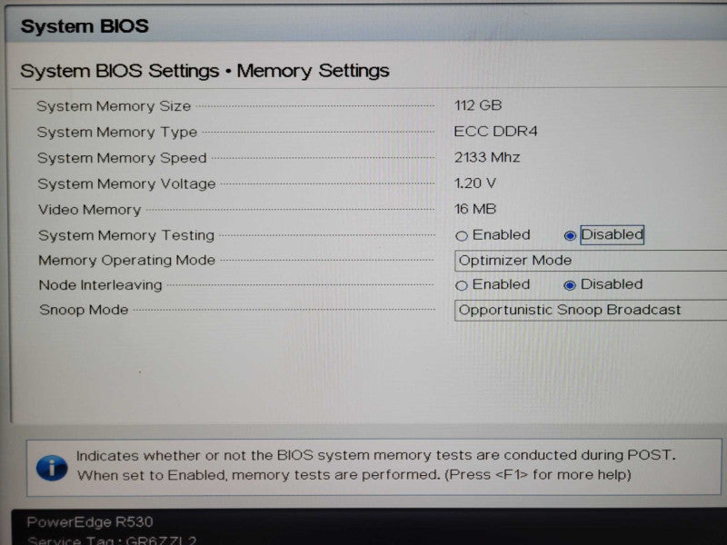 Dell PE R530, 2x Xeon E5-2650v4 2.20GHz, 112GB DDR4, H730P Mini 6x 3TB HDDs _