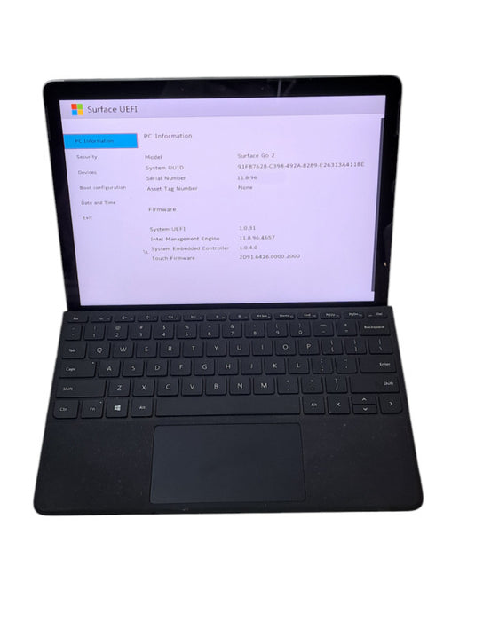 Microsoft Surface Go 2 1926|m3-8100Y CPU|128GB SSD|8GB DDR3 RAM|
