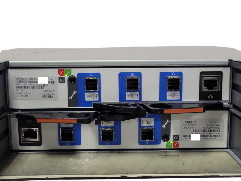 Lenovo 4587HC1 Storage D1212 Expansion w/ 2x 12Gbps controllers, 2x PSU _
