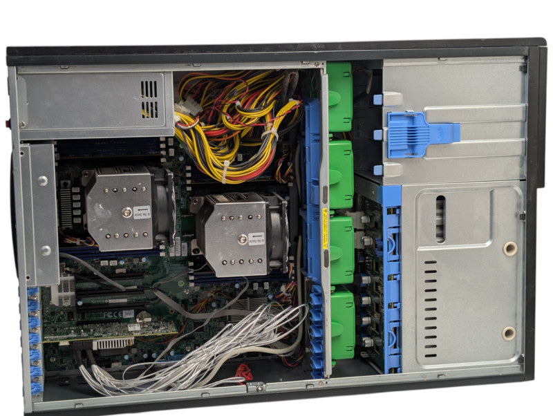 Supermicro Tower X11DPi-NT 2x Intel Xeon Silver 4114 32GB RAM 8x 1TB HDDs -