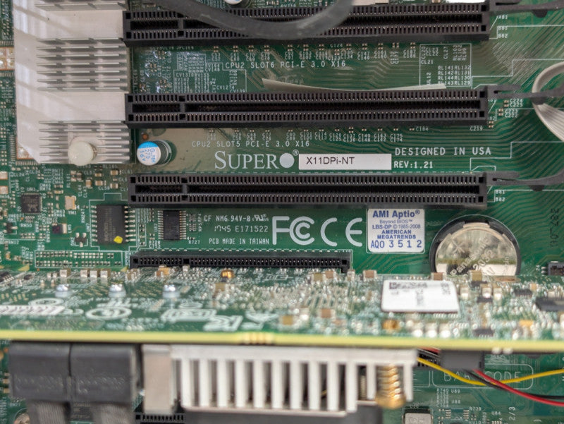 Supermicro Tower X11DPi-NT 2x Intel Xeon Silver 4114 32GB RAM 8x 1TB HDDs -