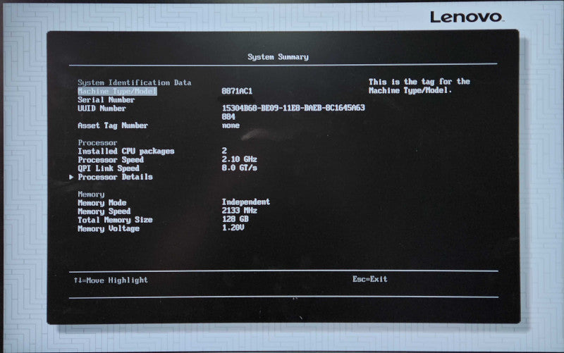 Lenovo System x3650 M5 2U 8x2.5", 2x Xeon E5-2620 v4, 128GB DDR4, 2x 900W