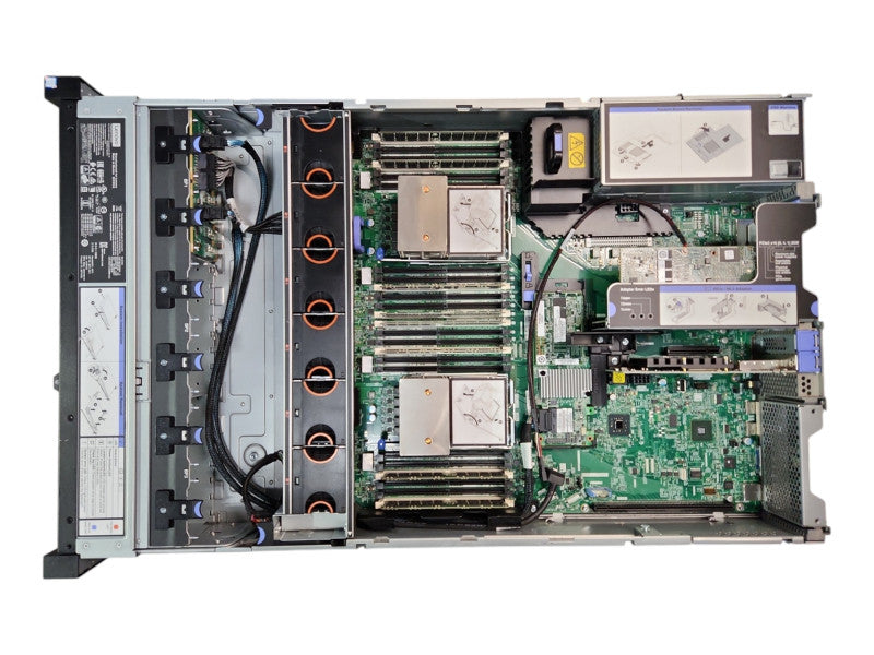 Lenovo System x3650 M5 2U 8x2.5", 2x Xeon E5-2620 v4, 128GB DDR4, 2x 900W