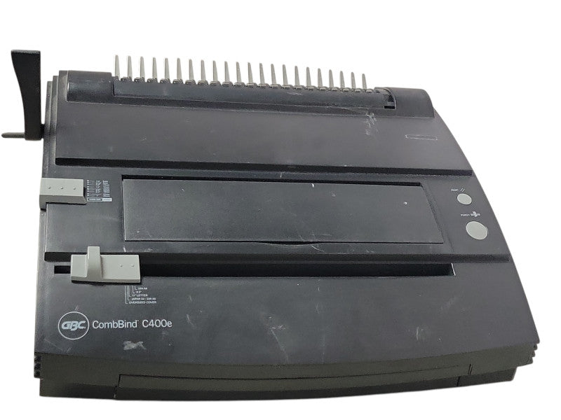 GBC C400e CombBind Hole Punch Comb Bind, READ _