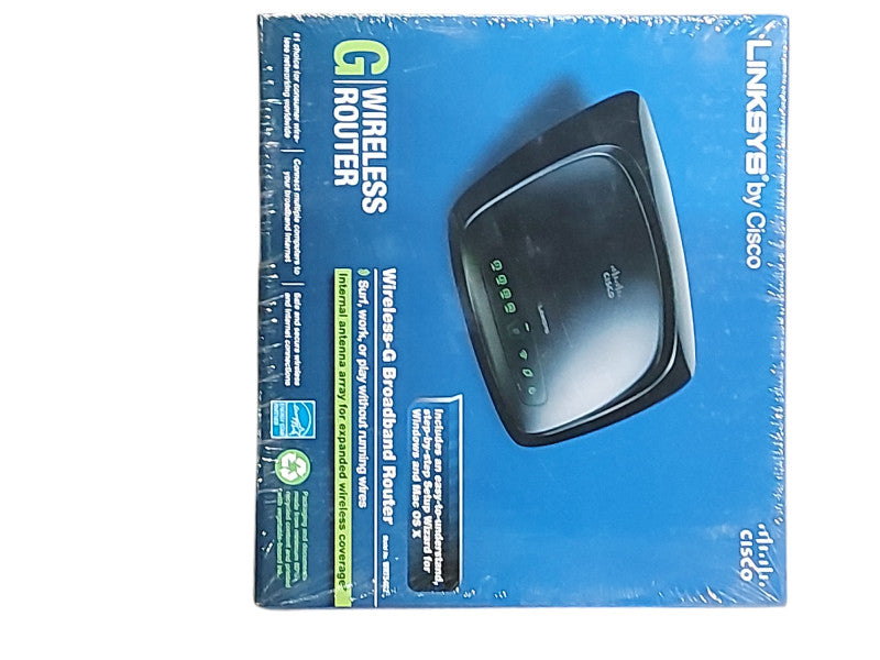 LINKSYS By Cisco Wireless G Broadband Router Model WRT54G2 Wi-Fi