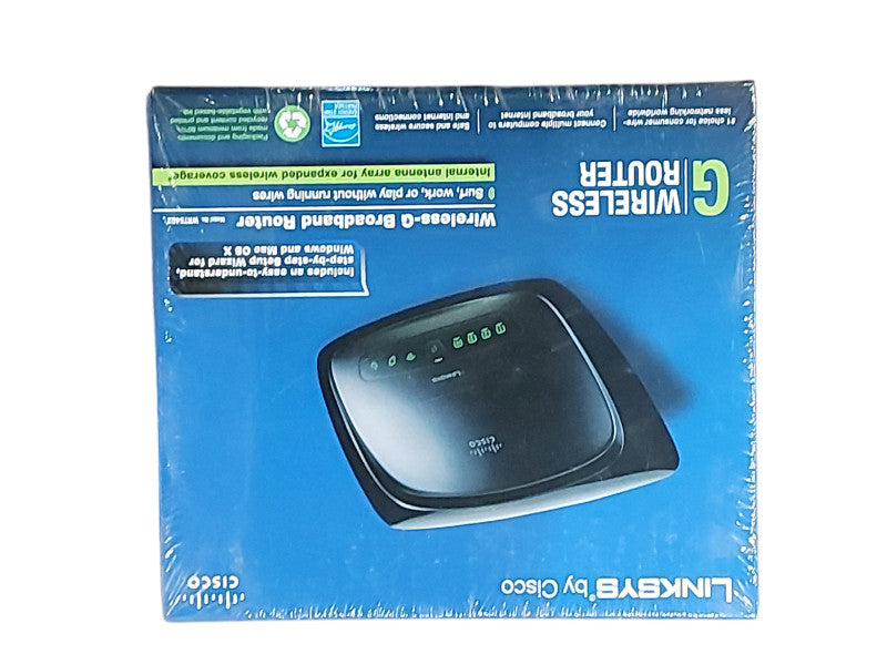 LINKSYS By Cisco Wireless G Broadband Router Model WRT54G2 Wi-Fi