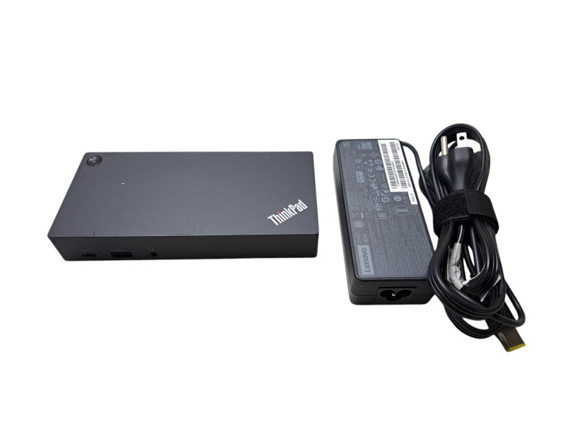 Lenovo ThinkPad USB-C Dock Gen 2 LDC-G2 w/ 90W Power Adapter