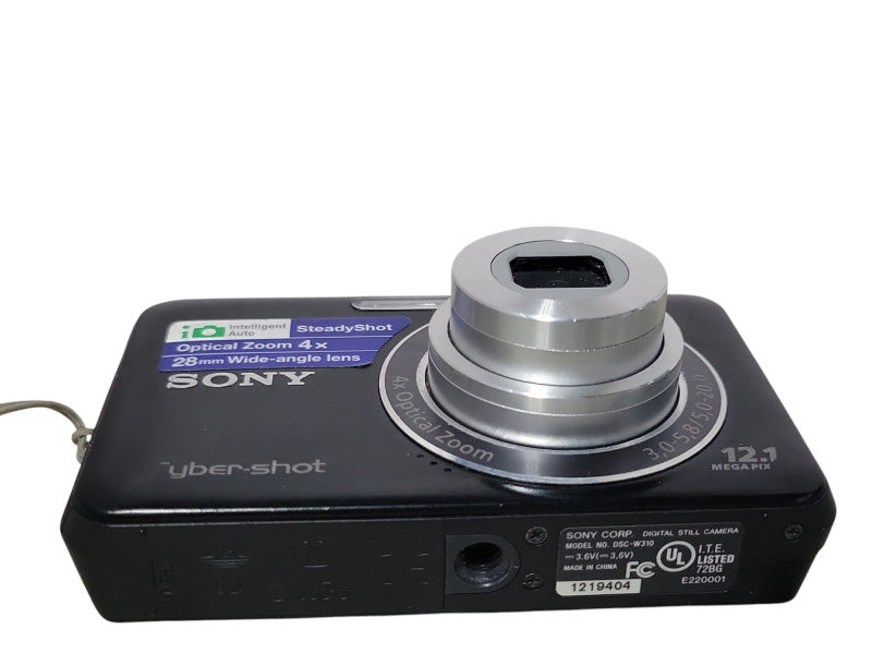 SONY Cyber-Shot DSC-W310 Steady Shot Digital Camera 12.1MP, READ _