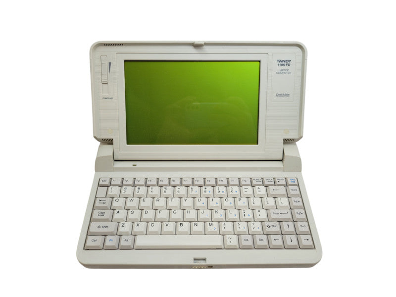 Tandy 1100 FD Portable Laptop Computer %