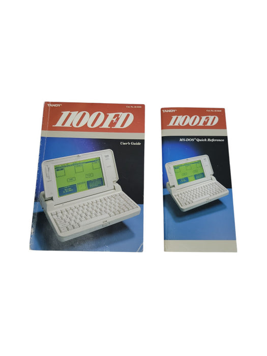Tandy 1100 FD Portable Laptop Computer %